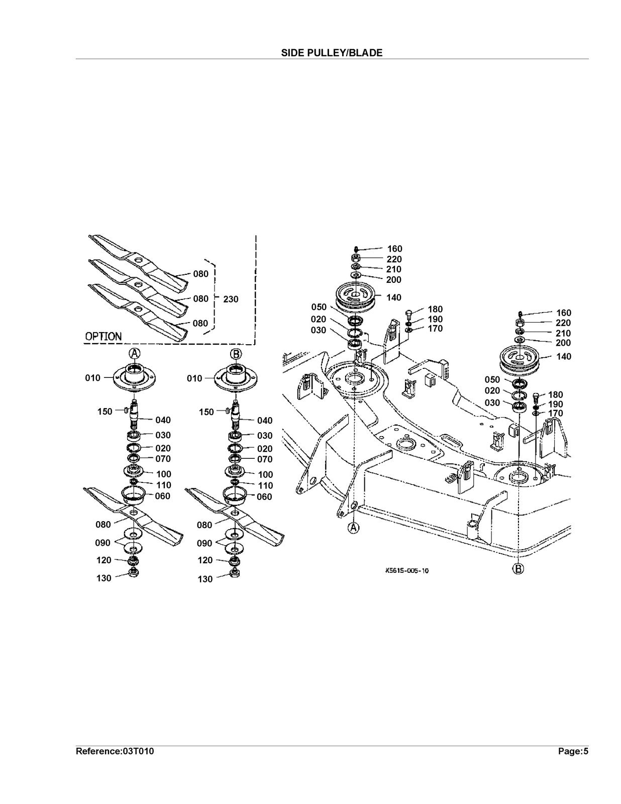 KUBOTA RCK60-21Z 60in Mower Parts Manual - STEEL WIRE BOUND - PROTECTIVE COVERS