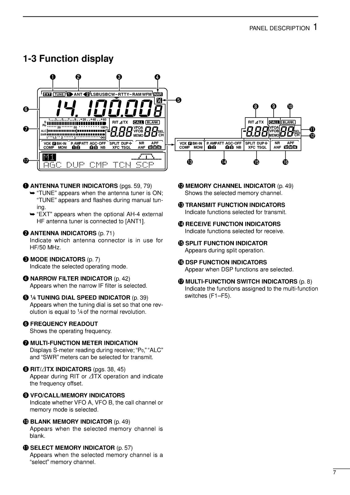 ICOM IC-746 VHF HF All Mode Transceiver Instruction Manual - WIRE BOUND - COVERS