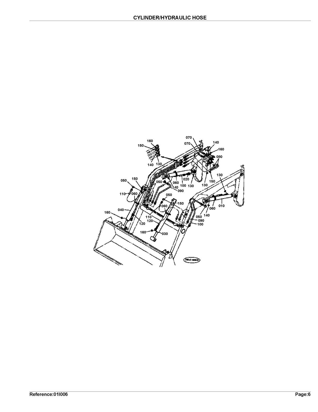 KUBOTA LA650 Loader Illustrated Parts List Manual - WIRE BOUND - TOUGH COVERS