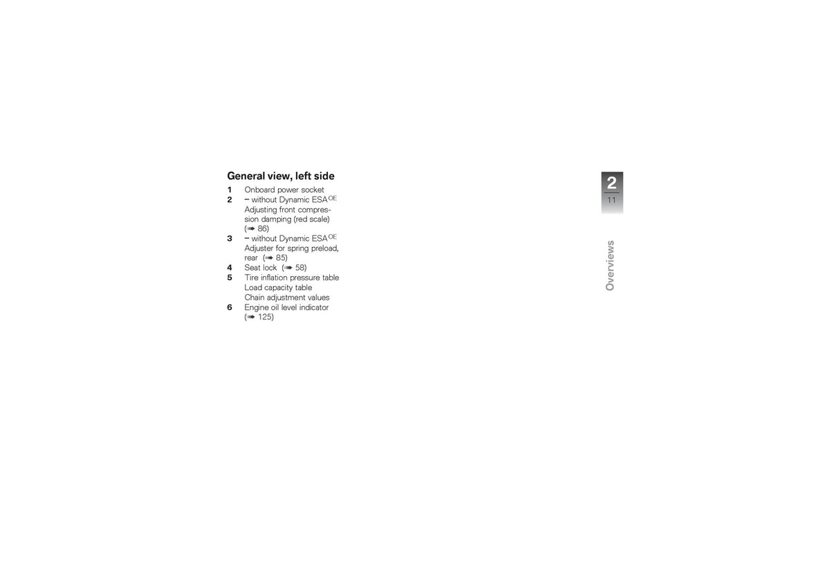 BMW S1000XR Motorcycle Owners Manual 2015 - STEEL WIRE BOUND - PROTECTIVE COVERS