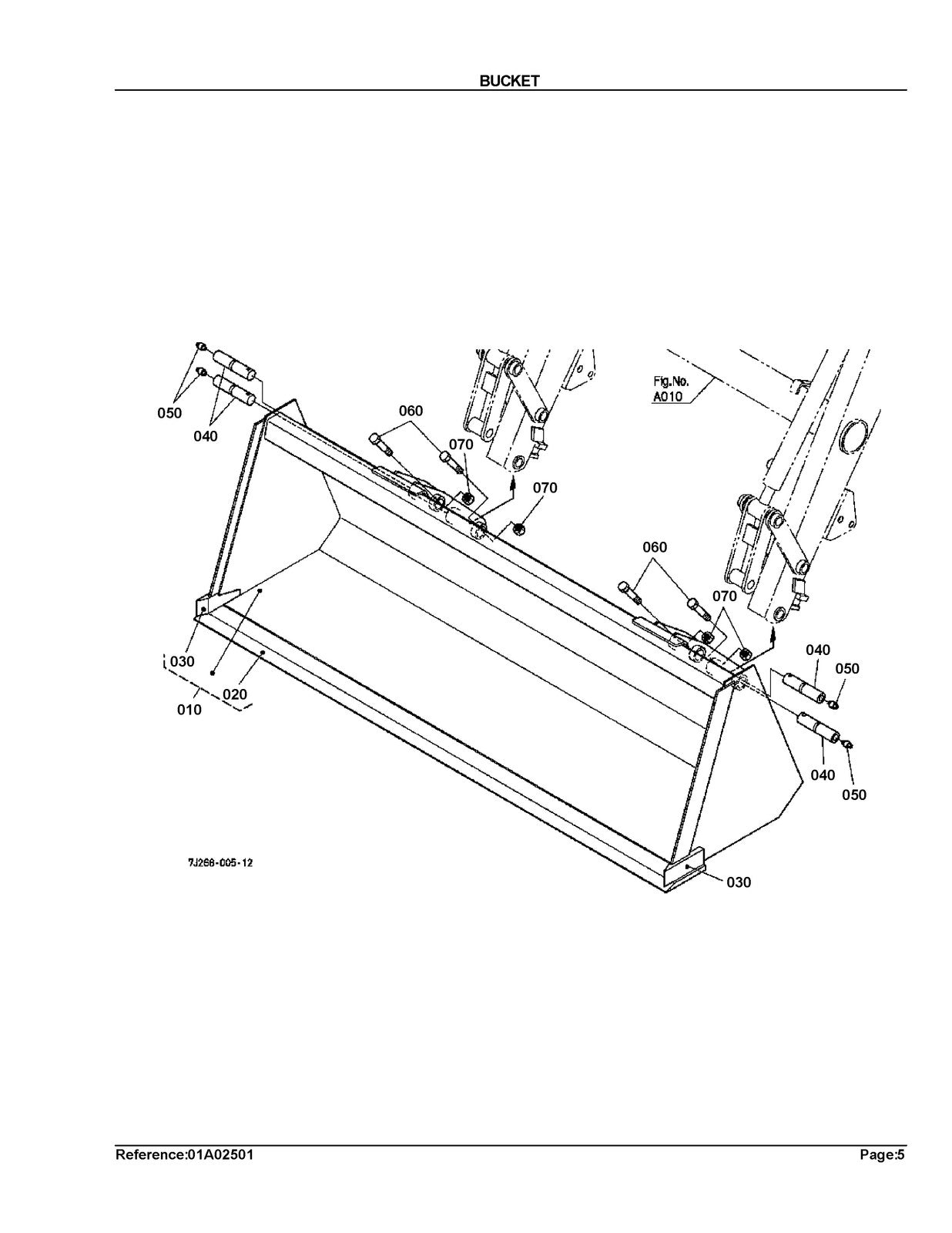 KUBOTA LA853 Front Loader Illustrated Parts List Manual - WIRE BOUND - COVERS
