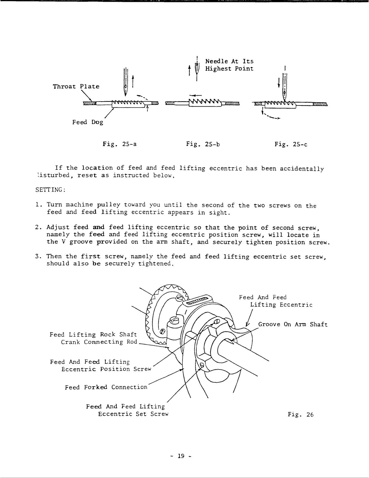 SINGER 20U31 20U33 20U35 Sewing Machine Service Manual - WIRE BOUND - COVERS