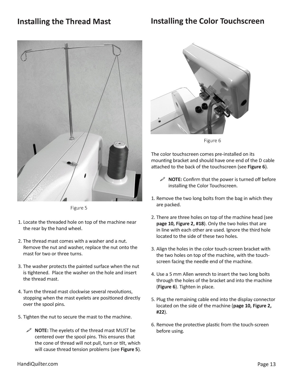 HQ Sweet Sixteen User Manual v3.3 QM30277 - STEEL WIRE BOUND - PROTECTIVE COVERS