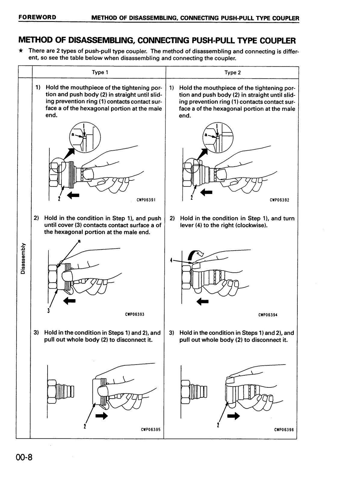 KOMATSU PC100-6 PC120-6 PC120LC-6 PC130-6 Shop Manual, BOUND, COVERS, FOLDOUTS