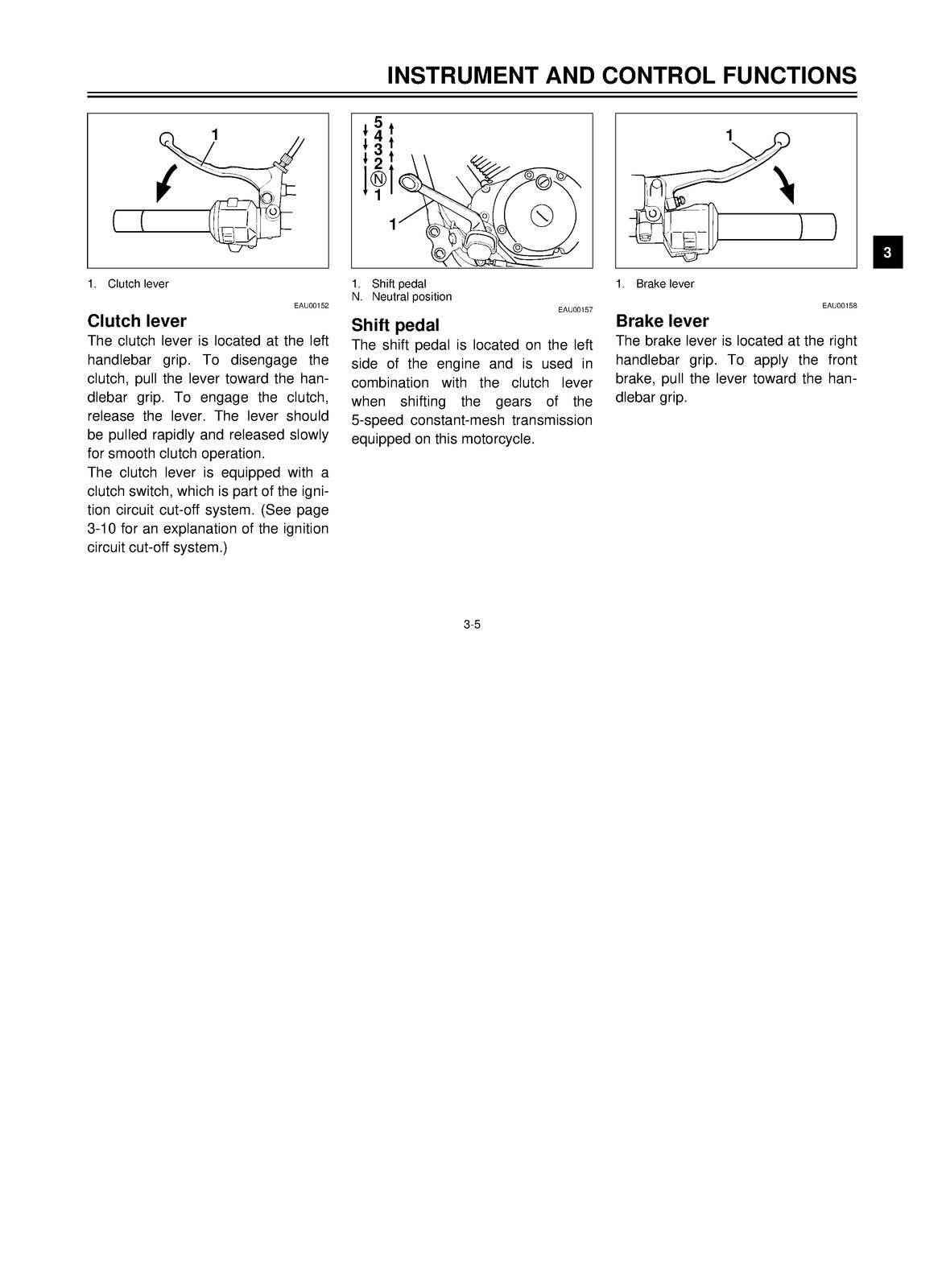 YAMAHA XVS125 Motorcycle Owners Manual 2000 - STEEL WIRE BOUND - TOUGH COVERS