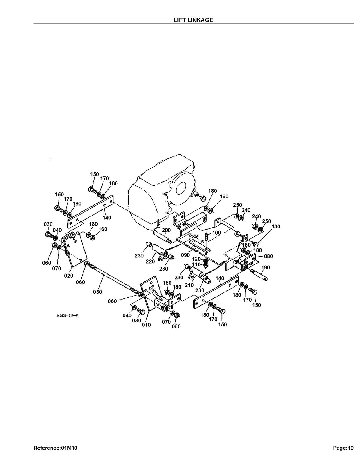 KUBOTA RC72-36A-Revised Parts Manual - STEEL WIRE BOUND - PROTECTIVE COVERS