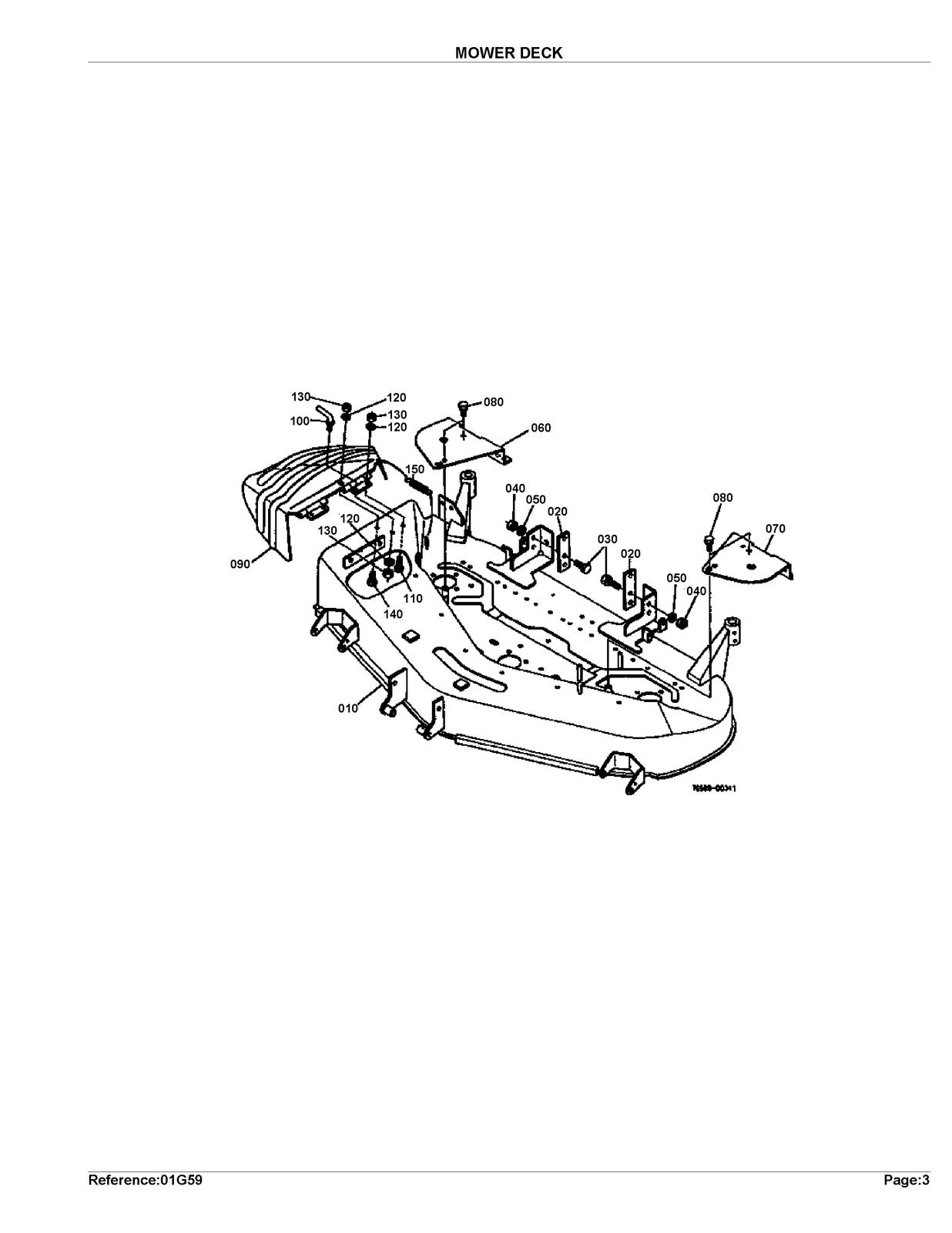 KUBOTA RC48LT-17 Parts Manual - STEEL WIRE BOUND - PROTECTIVE COVERS