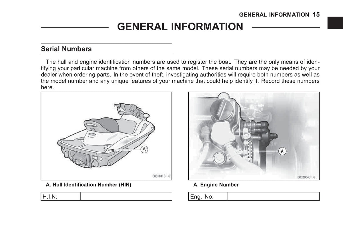 KAWASAKI JET SKI STX-15F Owners Manual 2009 - STEEL WIRE BOUND - TOUGH COVERS