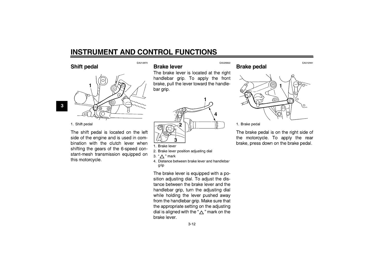 YAMAHA FZ6-SA Owners Manual 2006 - STEEL WIRE BOUND - PROTECTIVE COVERS