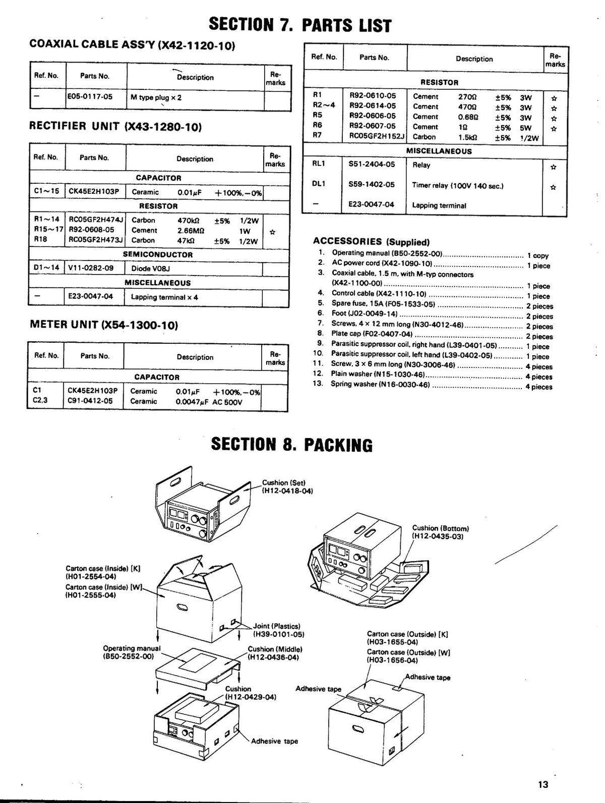 KENWOOD TL-922 TS-130S TS-130V AT-130 TS-830S Service & Operators Manual BUNDLE