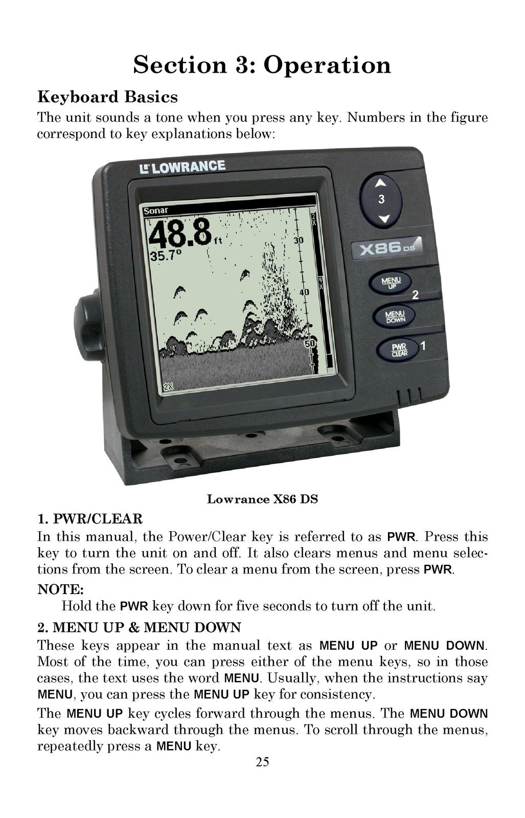 LOWRANCE X86 DS 86 TX Fish Finder Installation And Instructions Manual 2006