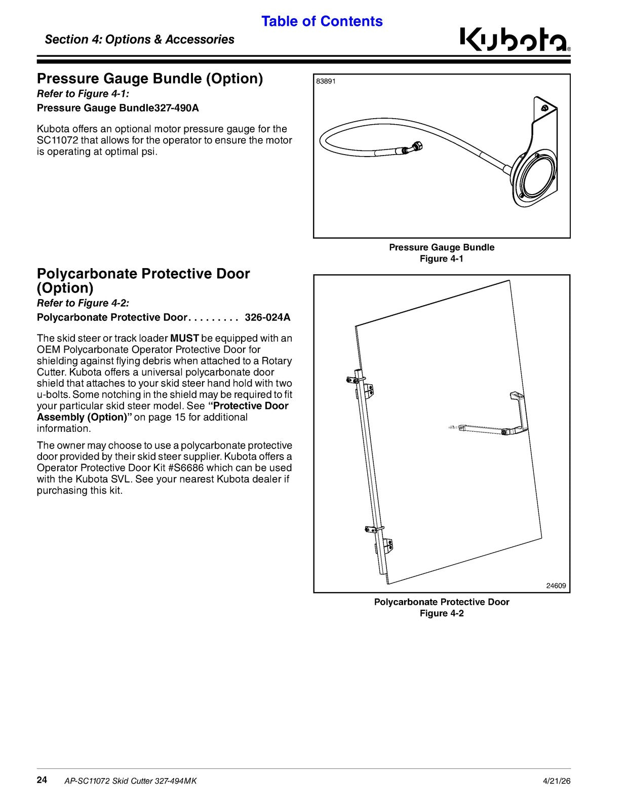 LAND PRIDE SC110 Series Skid Cutter Operators Manual - WIRE BOUND - TOUGH COVERS