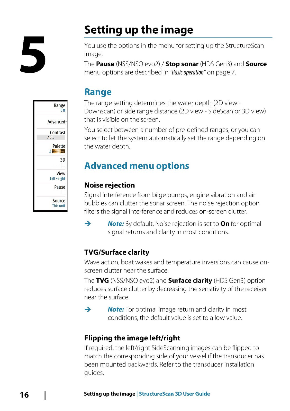 SIMRAD StructureScan 3D Sonar User Manual - STEEL WIRE BOUND - PROTECTIVE COVERS