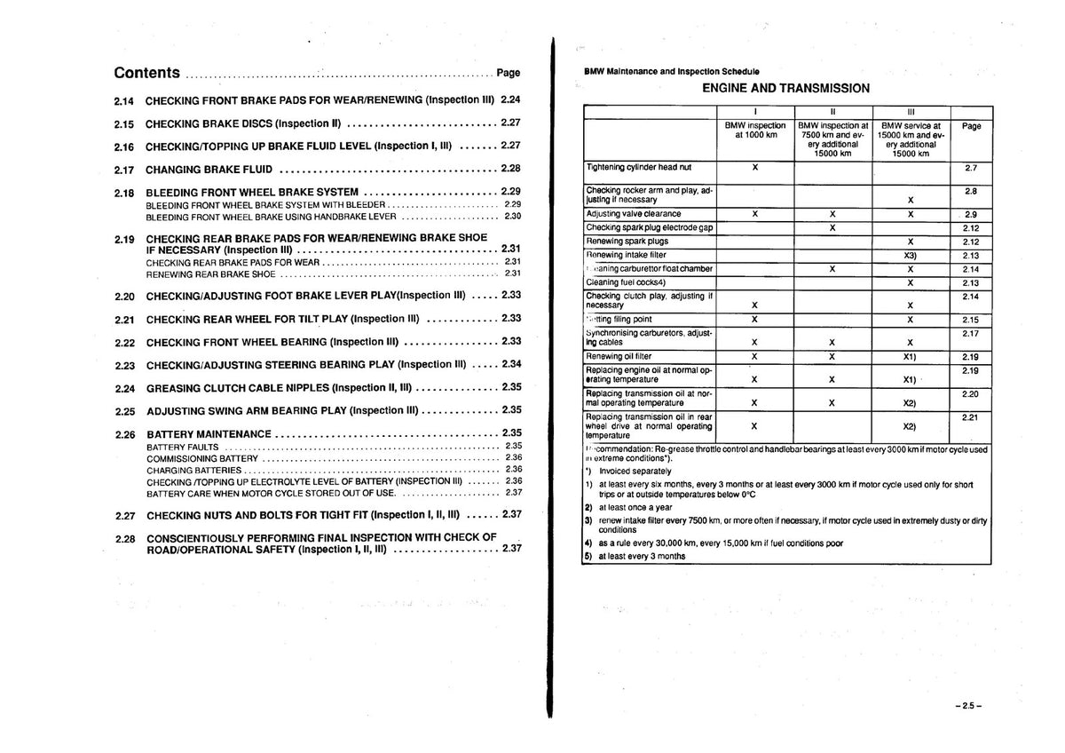 BMW R80GS R100R Motorcycle Repair Manual - STEEL WIRE BOUND - PROTECTIVE COVERS