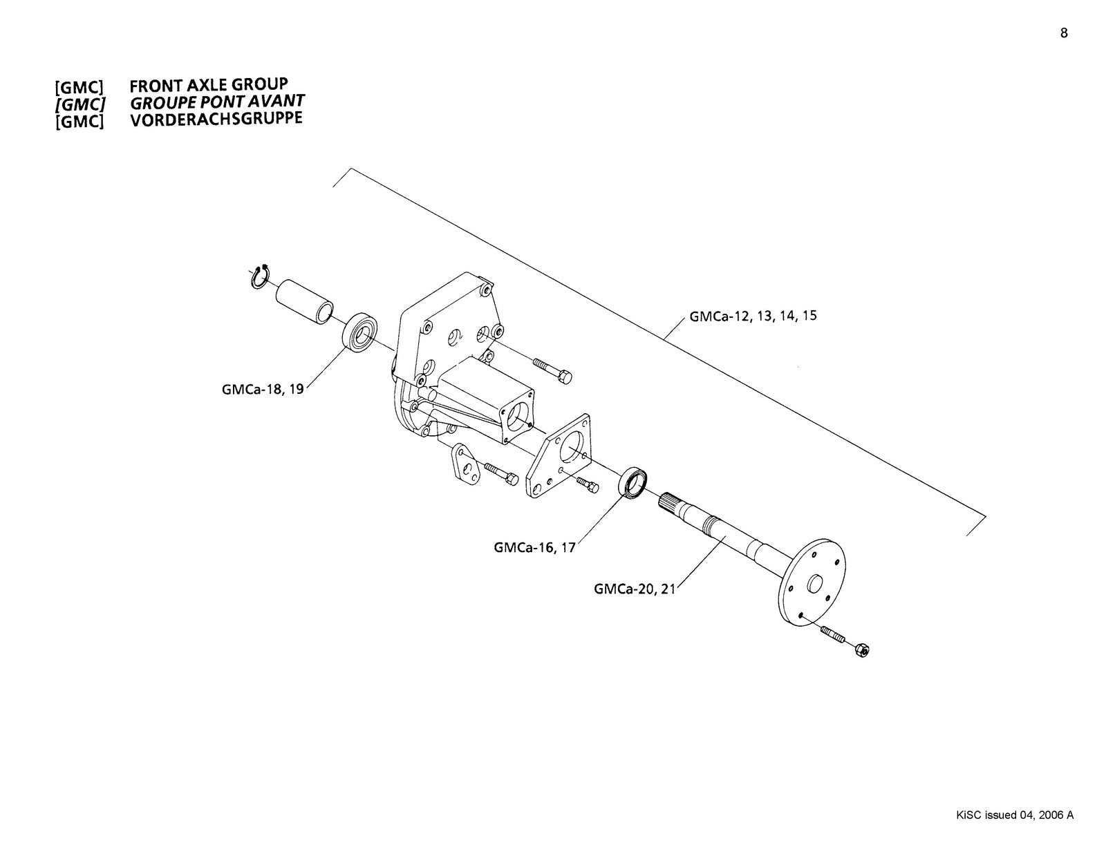 KUBOTA F1900 F1900E Flat-Rate Schedule Manual 2006 - WIRE BOUND - TOUGH COVERS