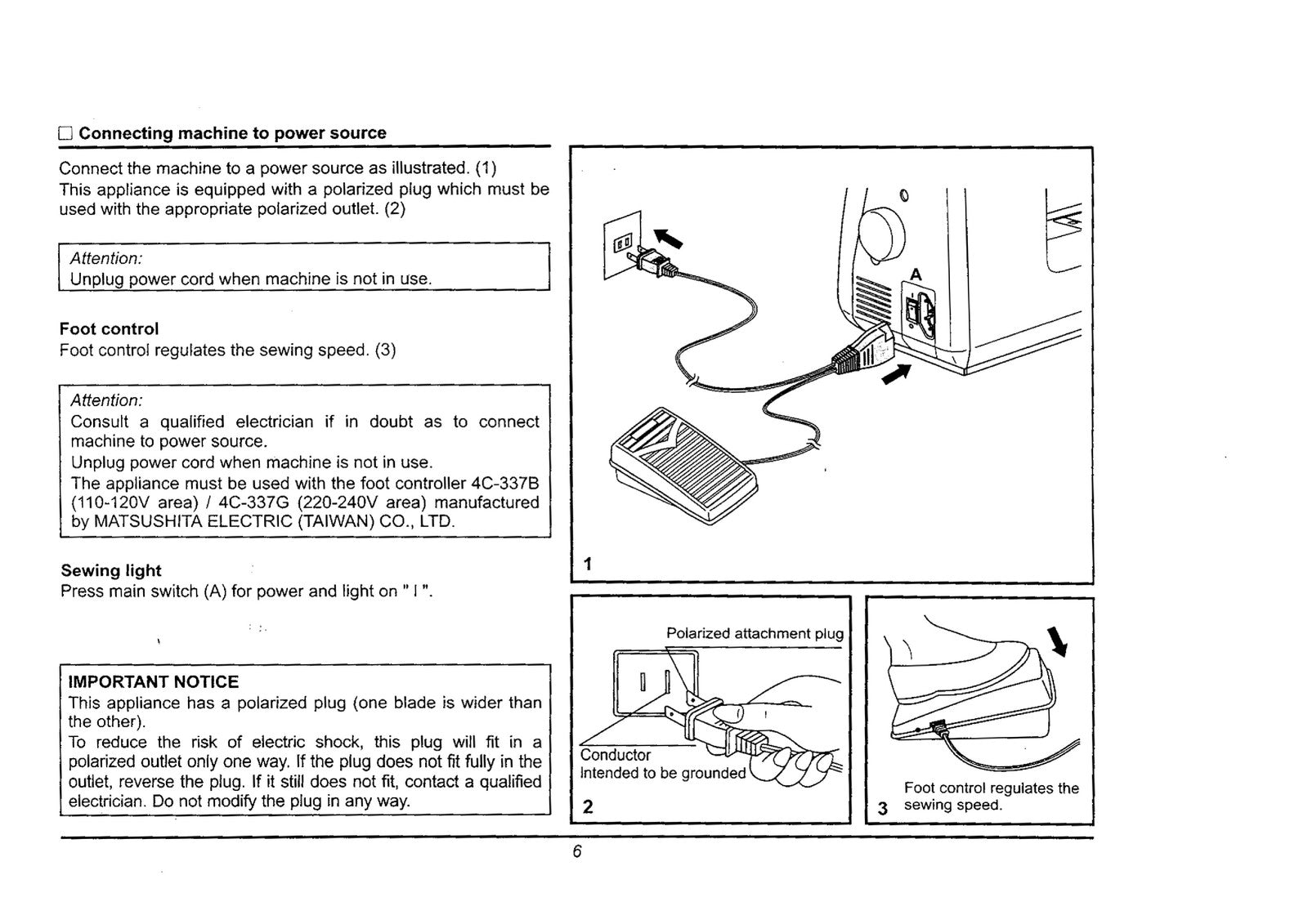 SINGER 3860 Instruction Manual - STEEL WIRE BOUND - PROTECTIVE COVERS