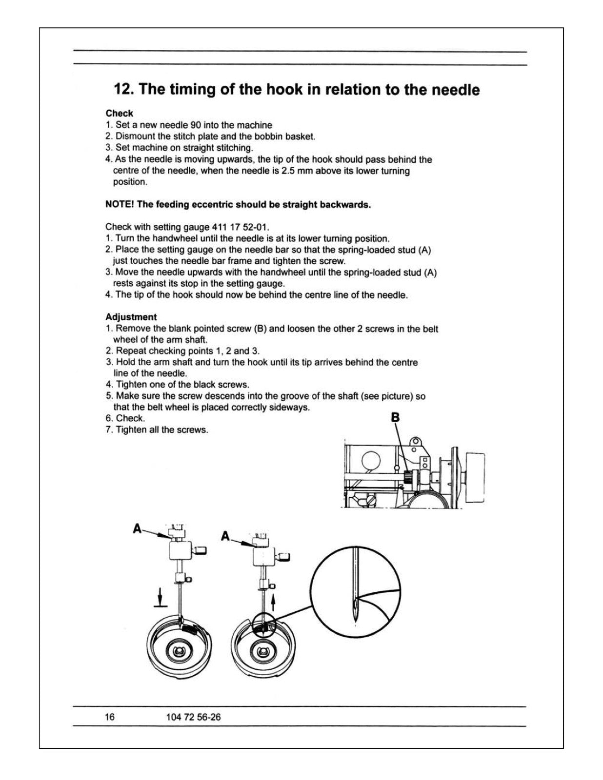 HUSQVARNA VIKING 2000 Series Sewing Machine Service Manual - WIRE BOUND - COVERS