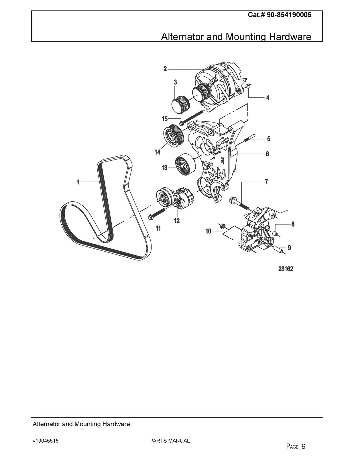 CUMMINS QSD 20L Diesel Engine Parts Manual - STEEL WIRE BOUND - TOUGH COVERS