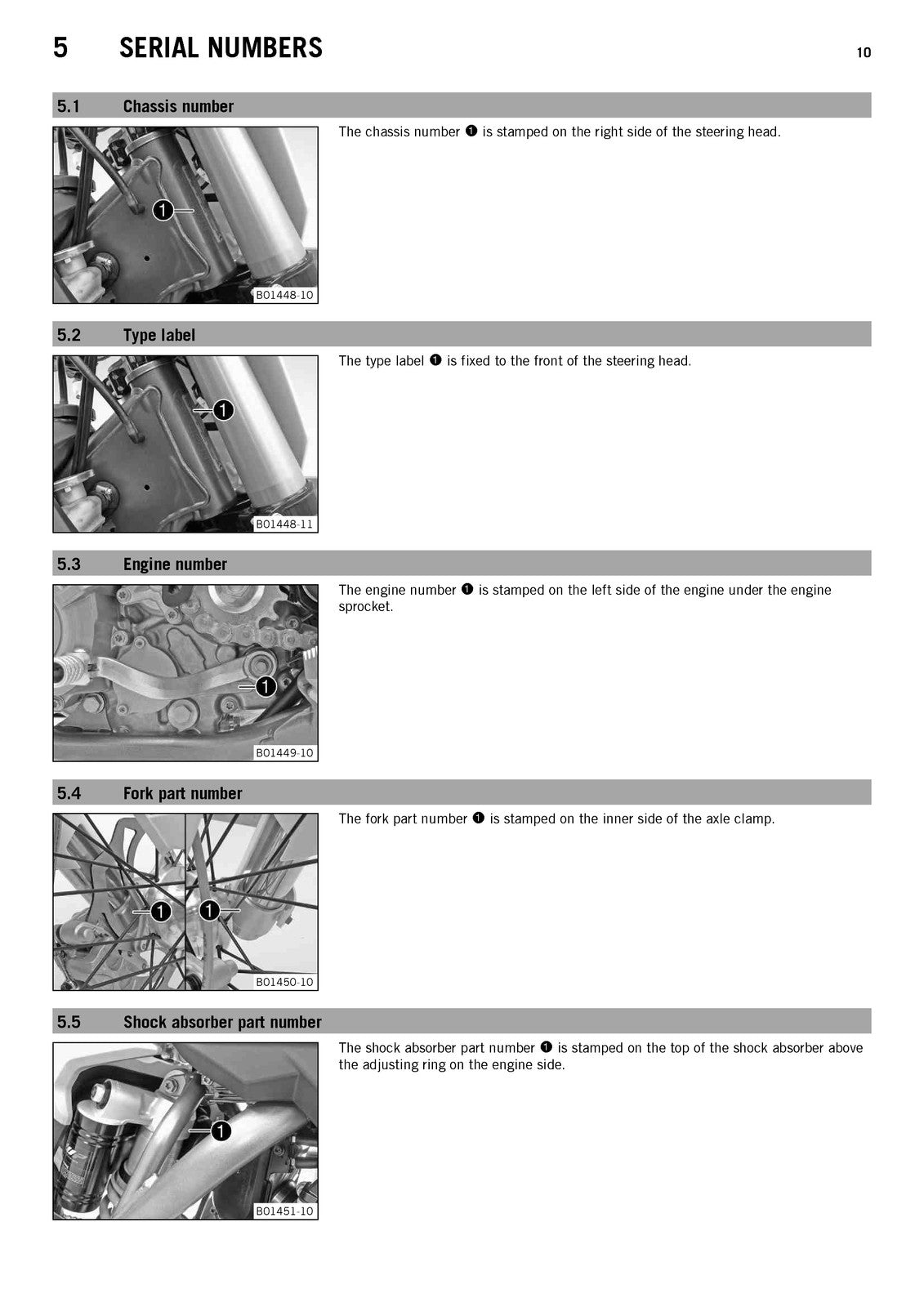 KTM 350 SX-F 350 XC-F Owners Manual 2014 - STEEL WIRE BOUND - PROTECTIVE COVERS
