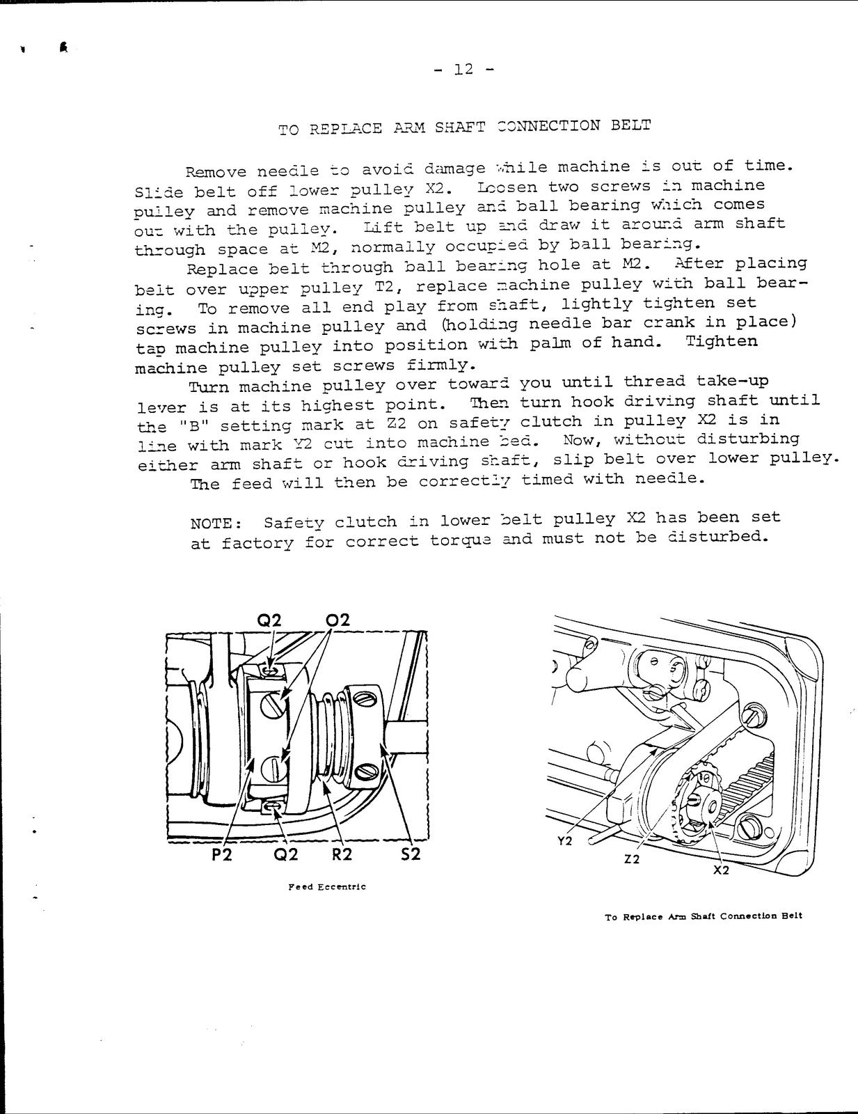 SINGER 211W155 Sewing Machine Service Manual - STEEL WIRE BOUND - TOUGH COVERS