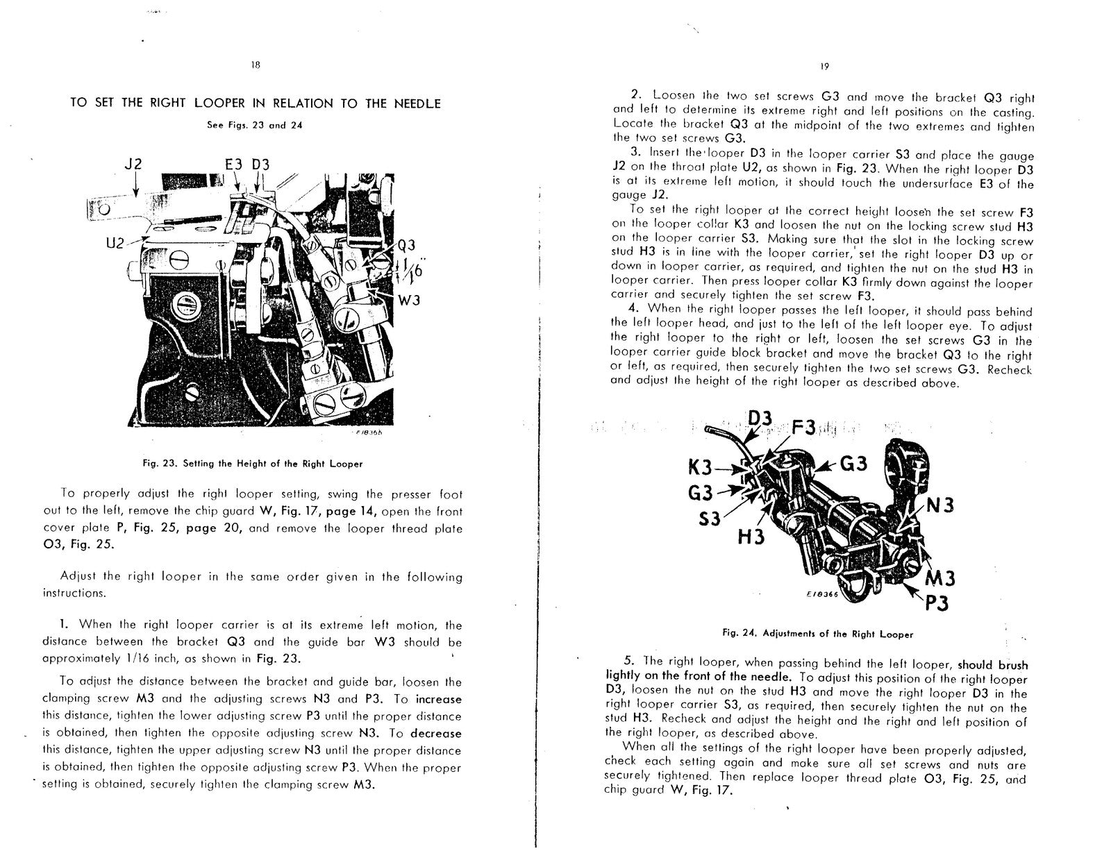 SINGER 246-2 Sewing Machine Service Manual - STEEL WIRE BOUND - TOUGH COVERS