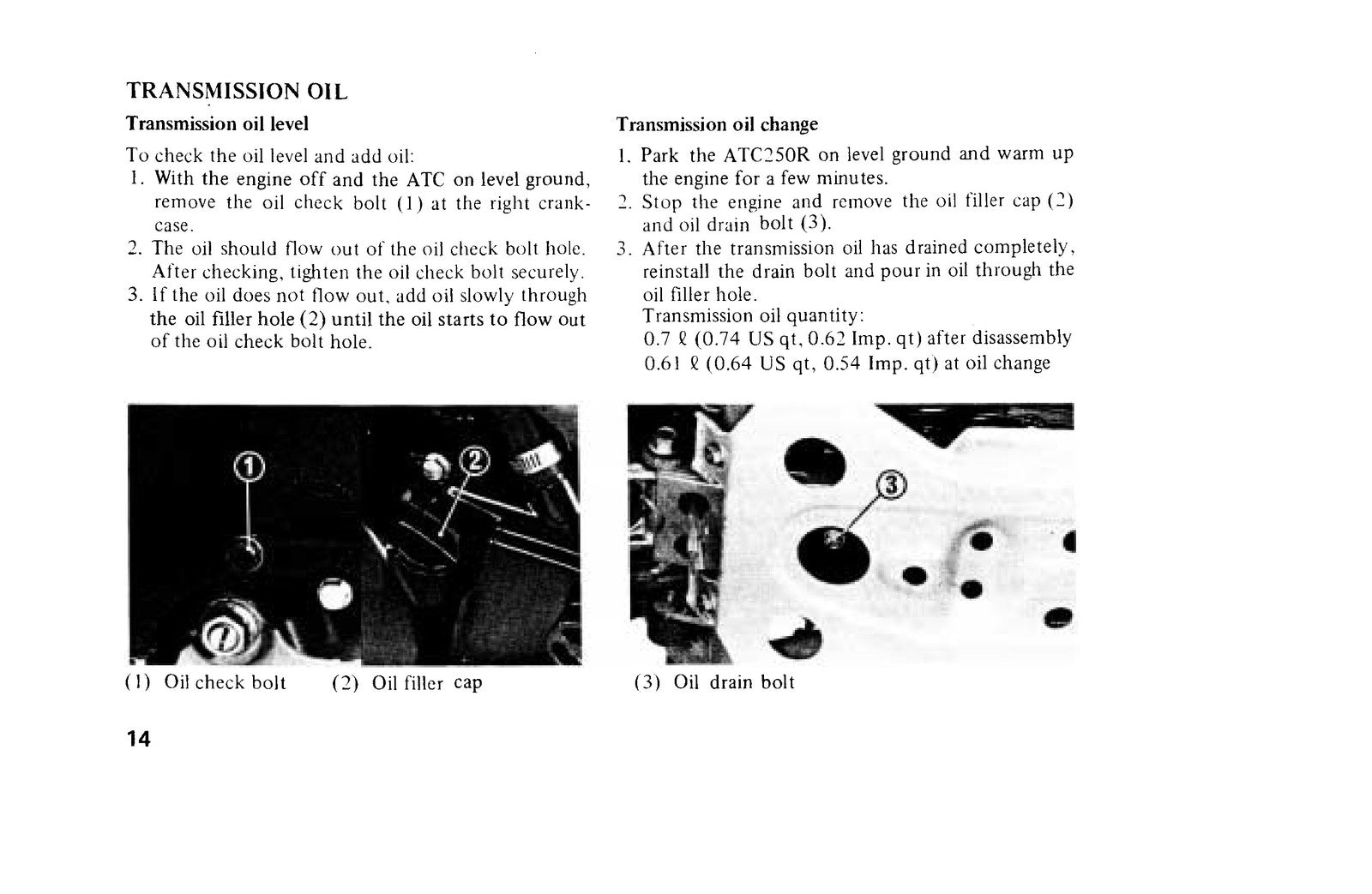 HONDA ATC250R All Terrain Cycle Owners Manual 1985 - WIRE BOUND - TOUGH COVERS