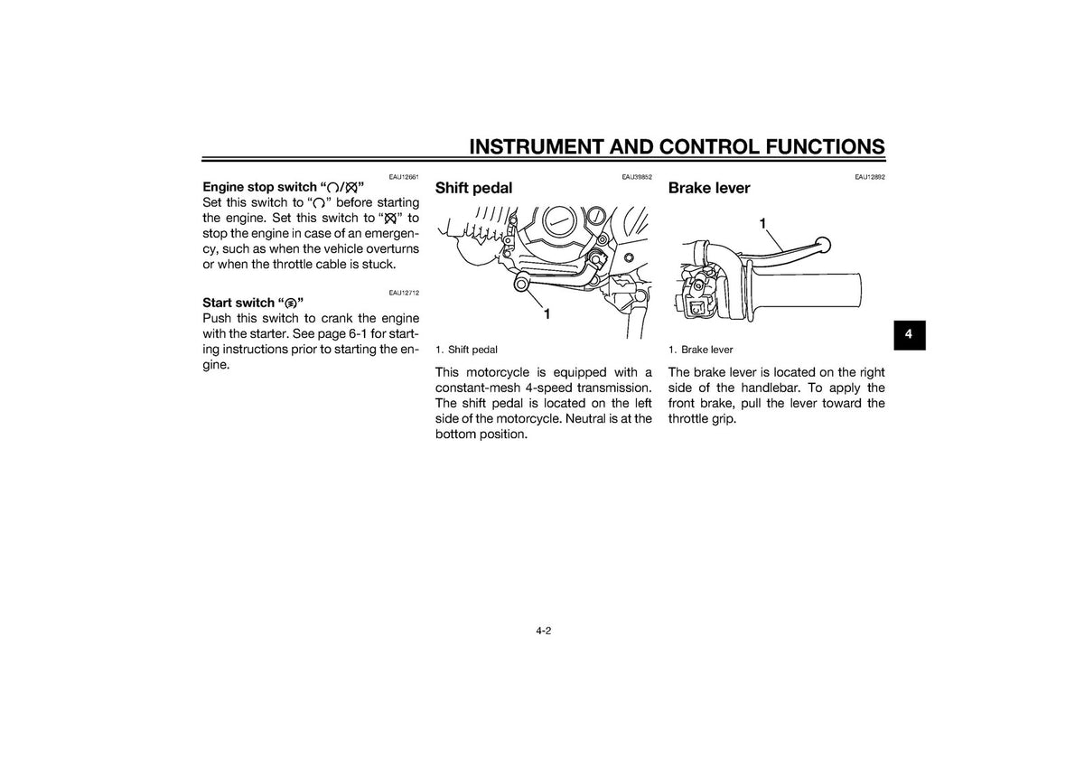 YAMAHA TT-R110E TT-R110EE Owners Manual 2013 - STEEL WIRE BOUND - TOUGH COVERS