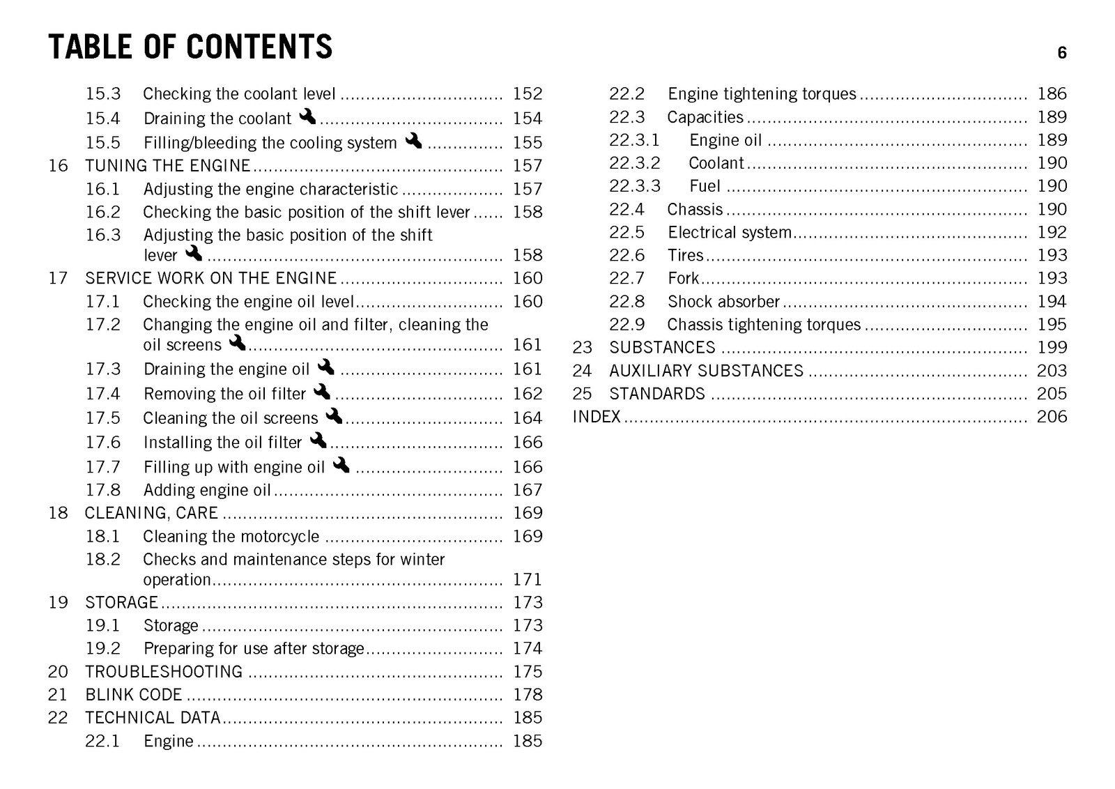 KTM 690 Enduro R USA Owners Manual 2014 - STEEL WIRE BOUND - PROTECTIVE COVERS