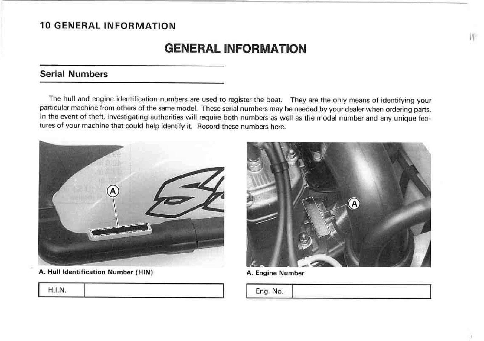 KAWASAKI JET SKI 750 SS Owners Manual 1996 - STEEL WIRE BOUND - TOUGH COVERS