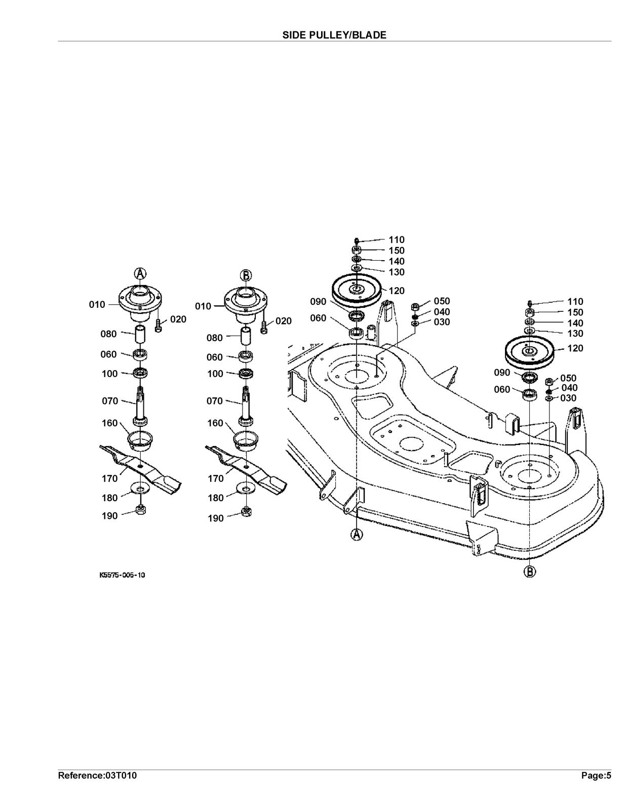 KUBOTA RCK48-20ZG Parts Manual - STEEL WIRE BOUND - PROTECTIVE COVERS