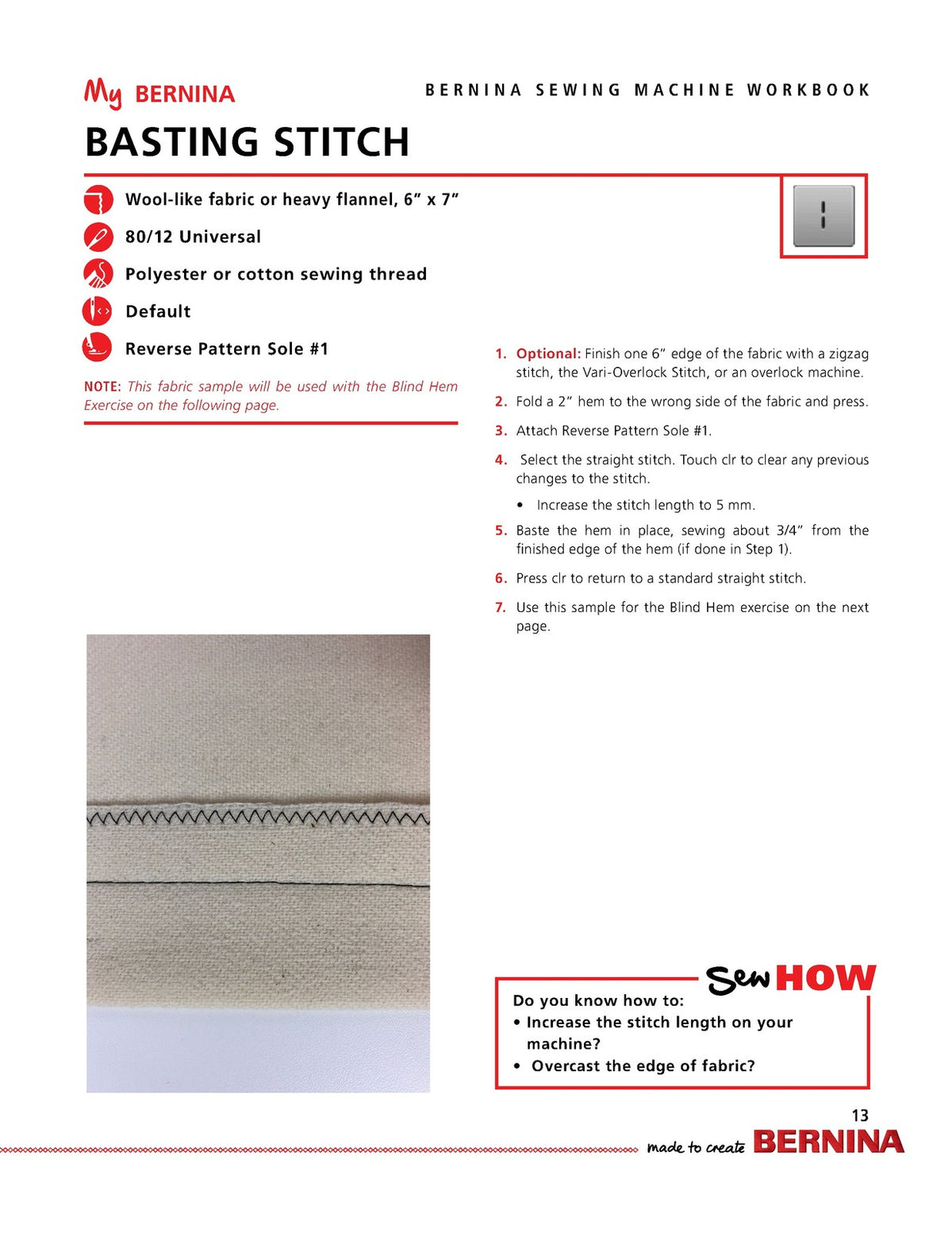 BERNINA 335 325 215 Mastery & Presser Feet Workbook Manual BUNDLE - WIRE BOUND