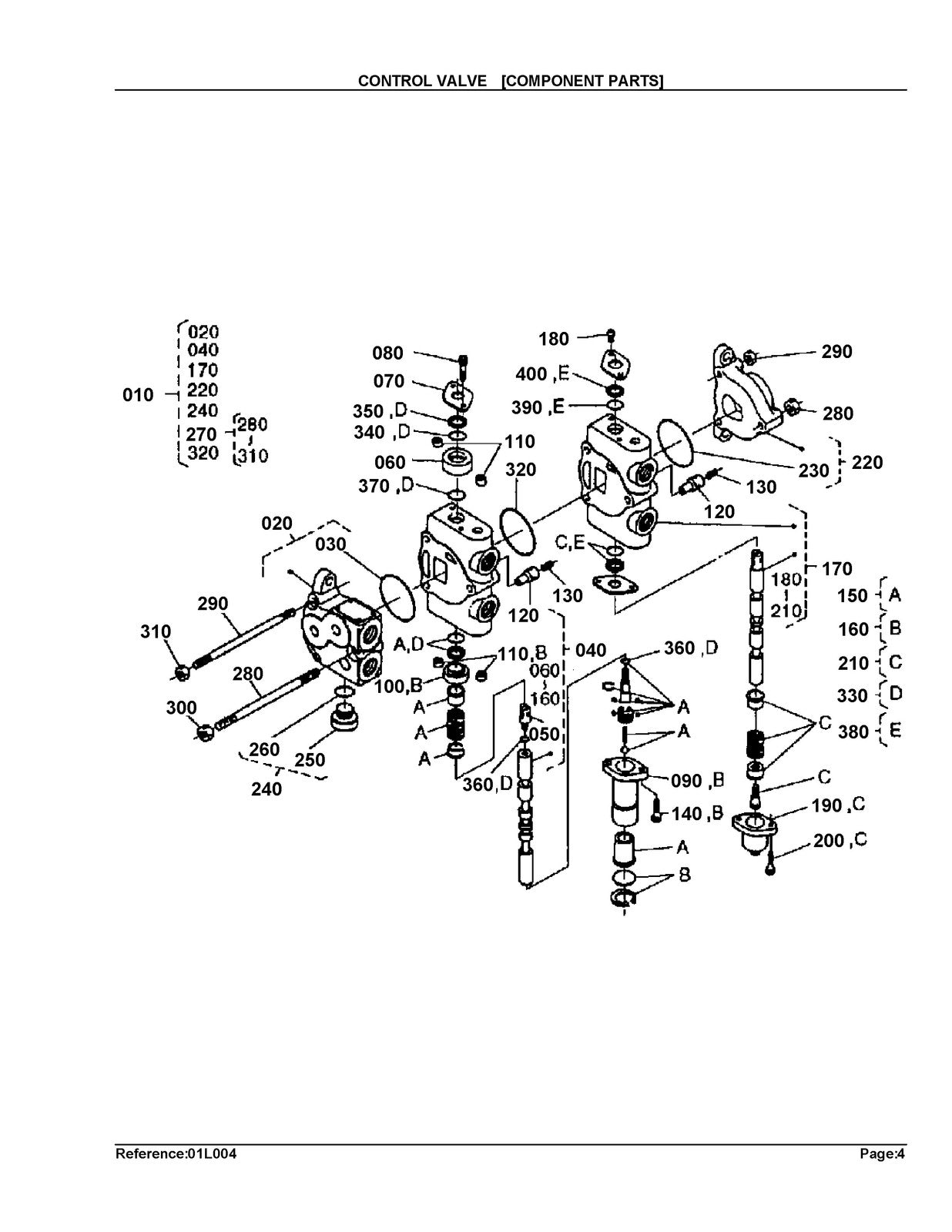 KUBOTA TL420A Loader Illustrated Parts List Manual - WIRE BOUND - TOUGH COVERS