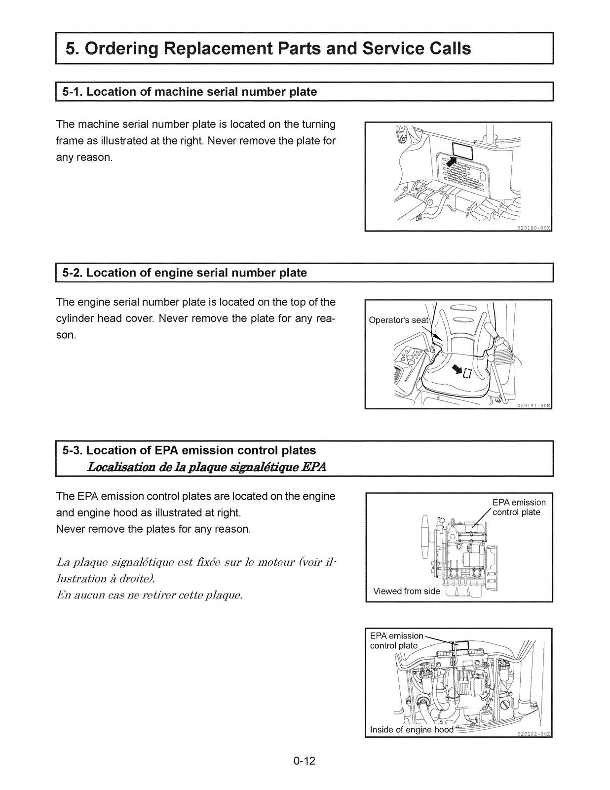 YANMAR ViO17-A Excavator Operation  Maintenance Manual - WIRE BOUND - COVERS