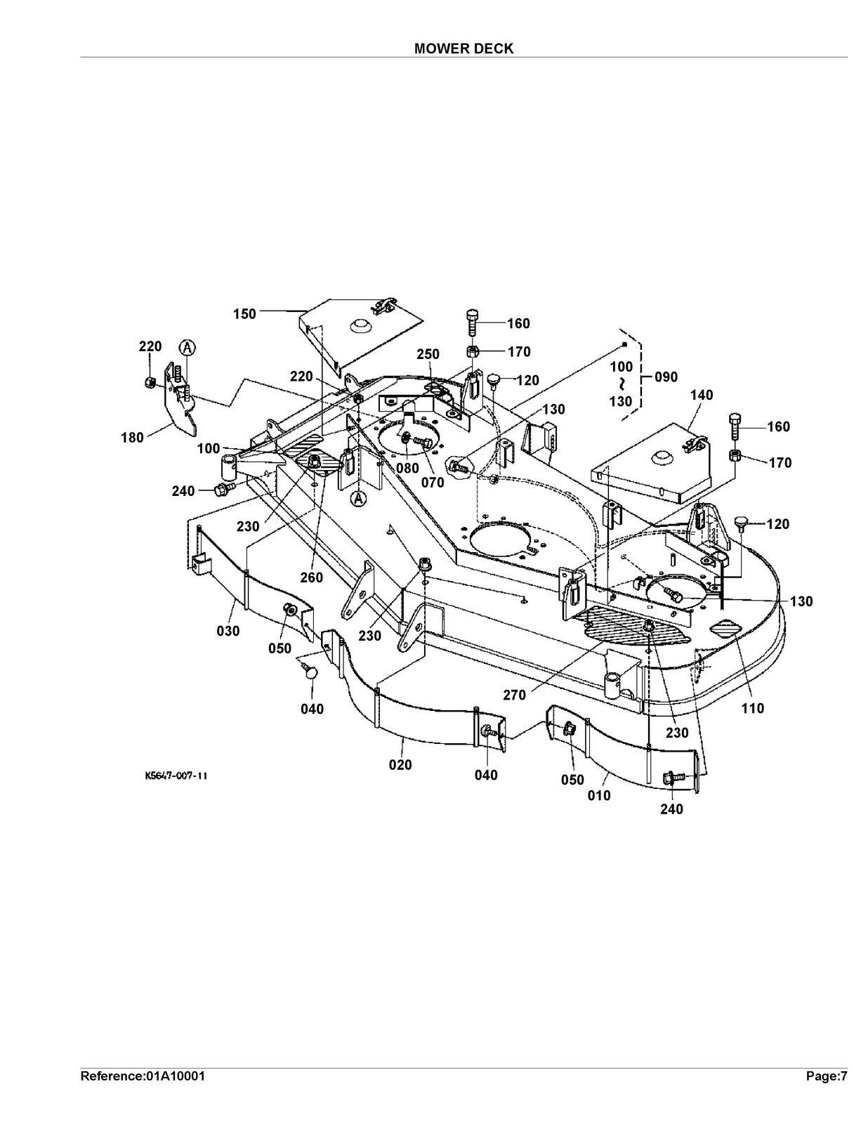 KUBOTA RCK60P-28Z Pro Parts Manual - STEEL WIRE BOUND - PROTECTIVE COVERS