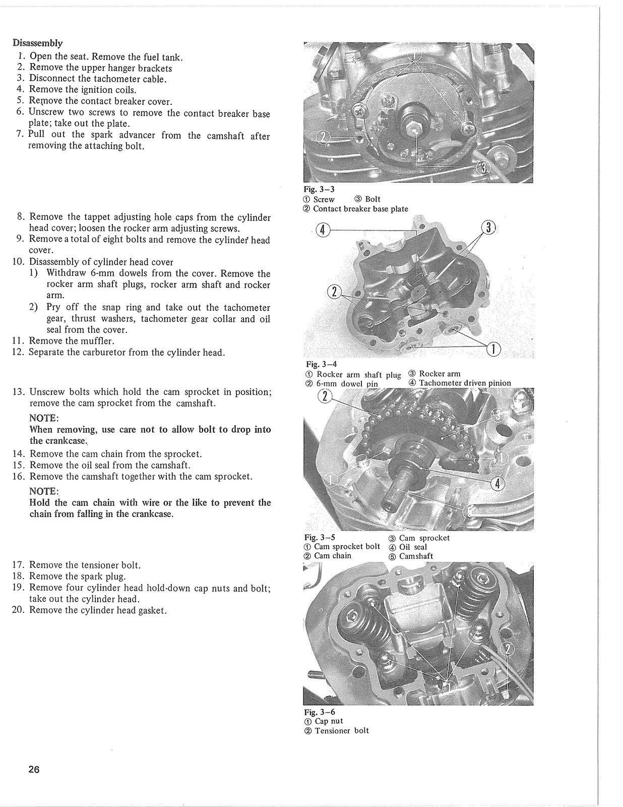 HONDA XL175 Cycleserv Manual - STEEL WIRE BOUND - PROTECTIVE COVERS
