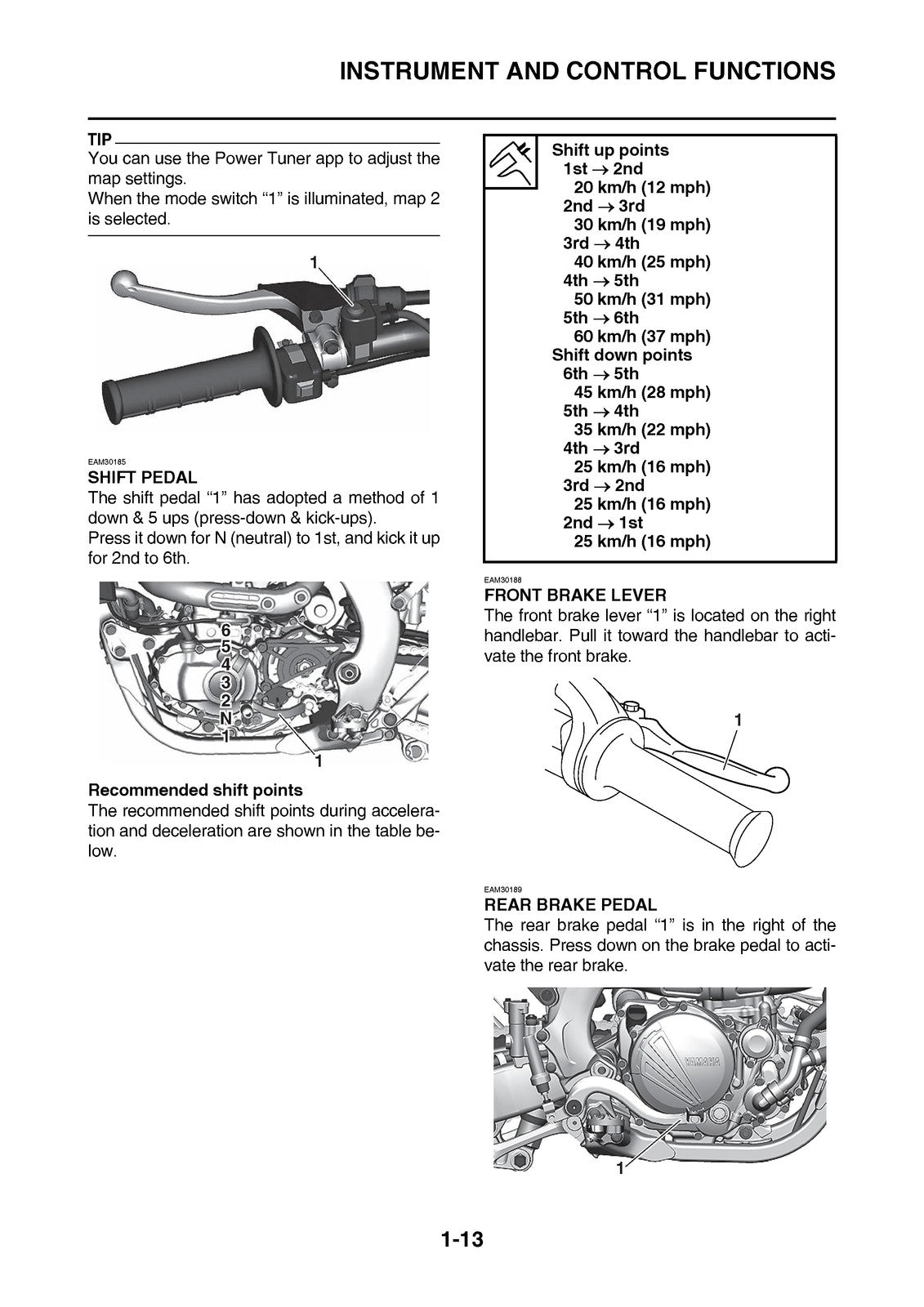 YAMAHA 2023 WR250F WR250FP Owners Manual - BOUND - COVERS - XL FOLDOUT PAGES
