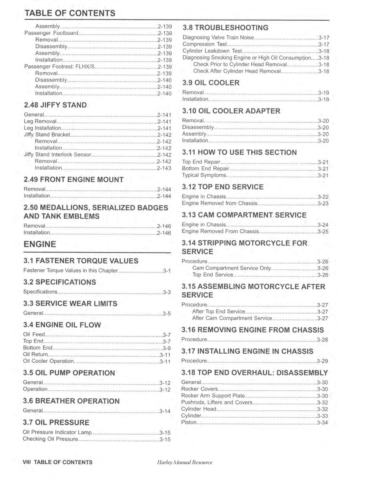 HARLEY-DAVIDSON FLHR FLHX FLHXS FLHTK FLHTCU Touring Service Manual 2014