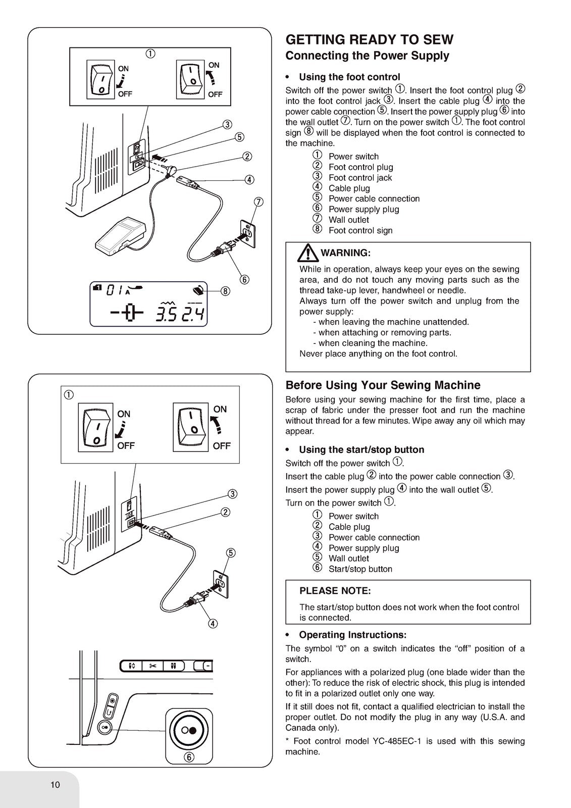 BERNINA Bernette B38 Sewing Machine Instruction Manual - WIRE BOUND - COVERS