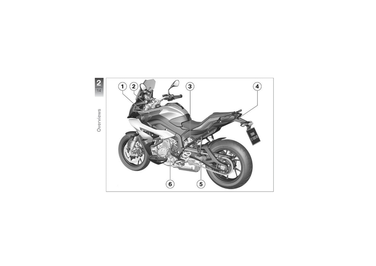 BMW S 1000 XR Motorcycle Owners Manual 2019 - STEEL WIRE BOUND - TOUGH COVERS