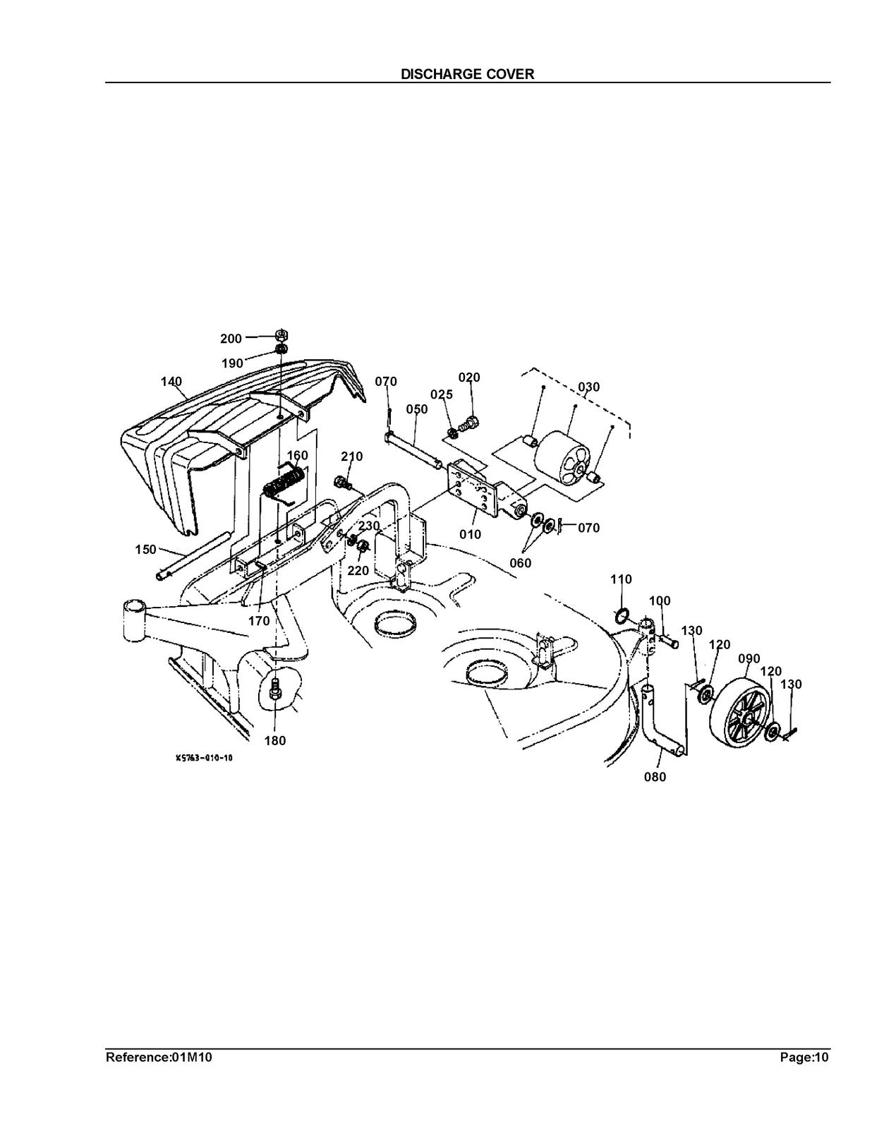 KUBOTA RCK60-24B Parts List Parts Manual - STEEL WIRE BOUND - PROTECTIVE COVERS