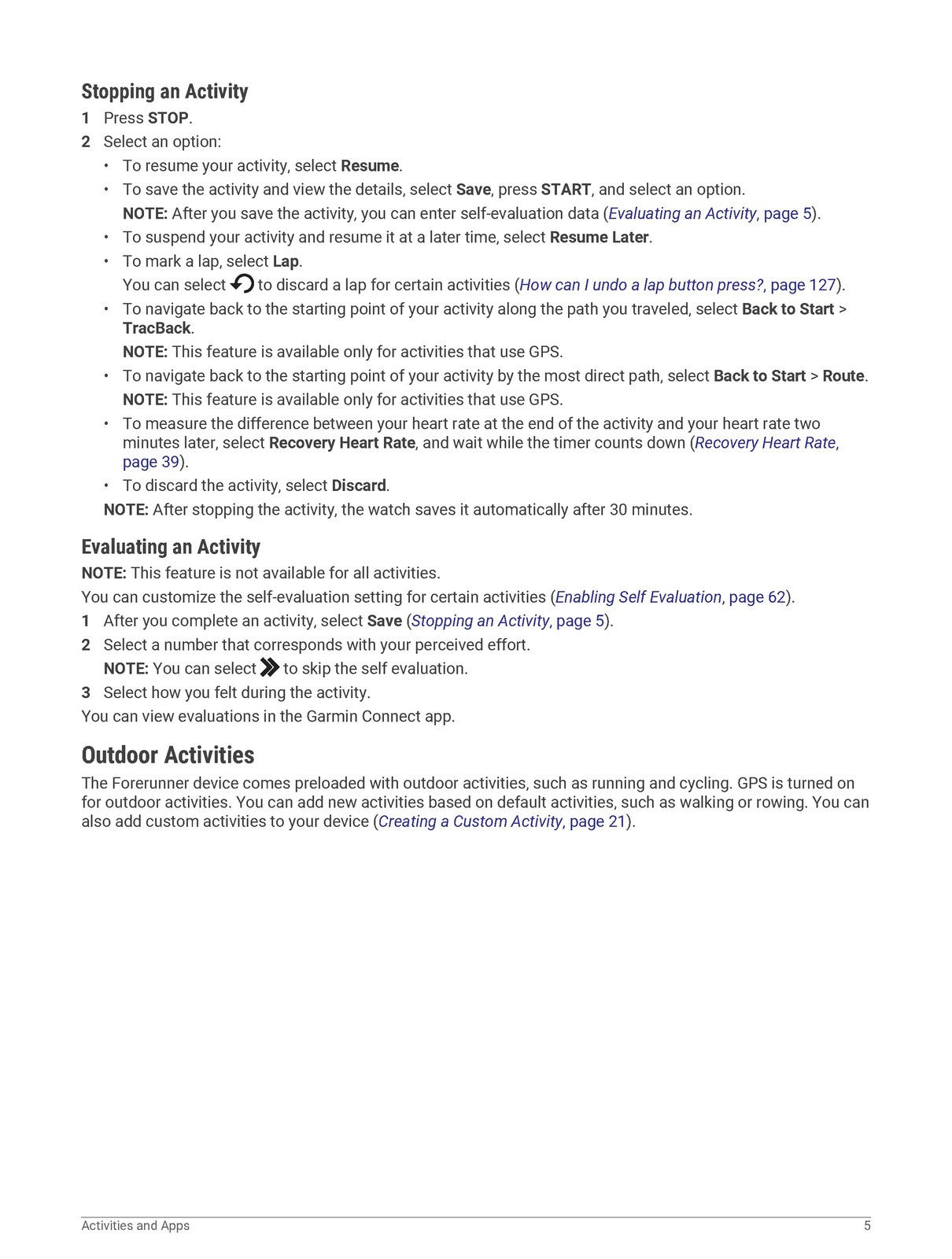 GARMIN Forerunner 955 Owners Manual - STEEL WIRE BOUND - PROTECTIVE COVERS