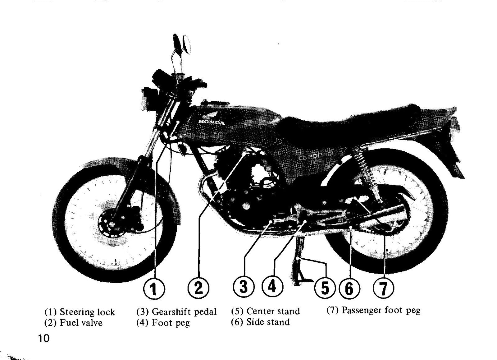 HONDA CB250RS Motorcycle Owners Manual 1980 - BOUND - COVERS - XL FOLDOUT PAGES