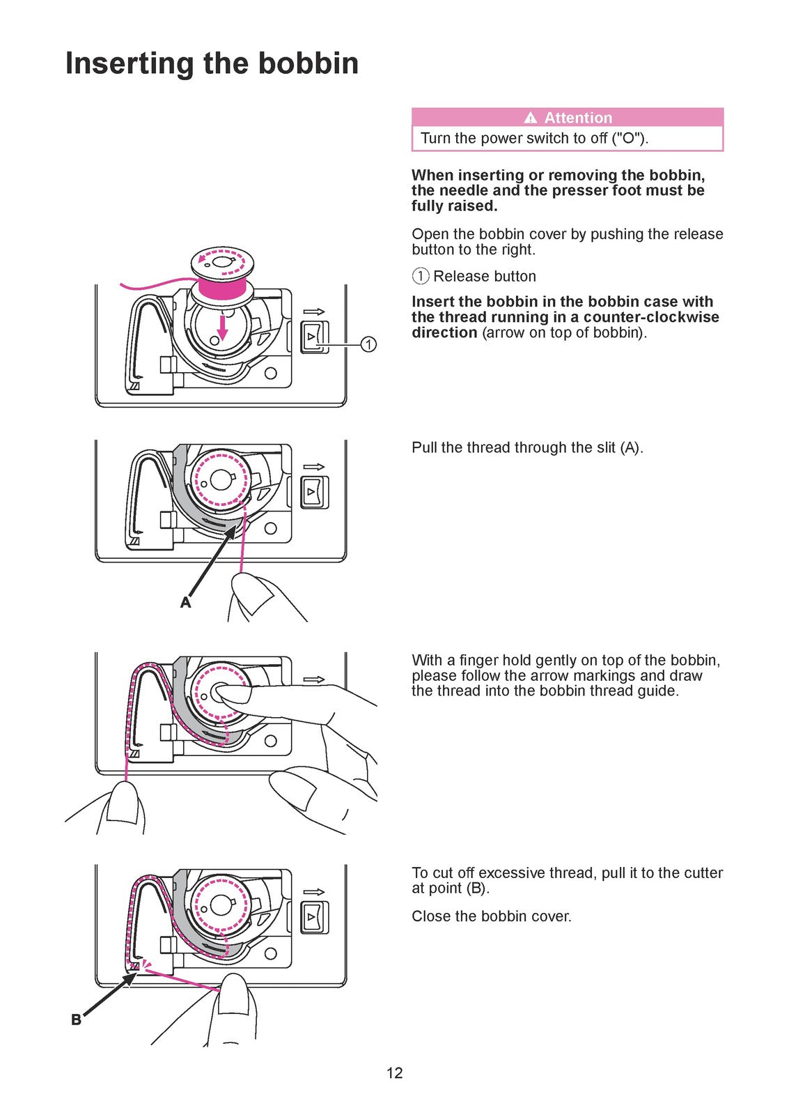 EVER SEWN Sparrow X2 Sewing Machine Instruction Manual - WIRE BOUND - COVERS
