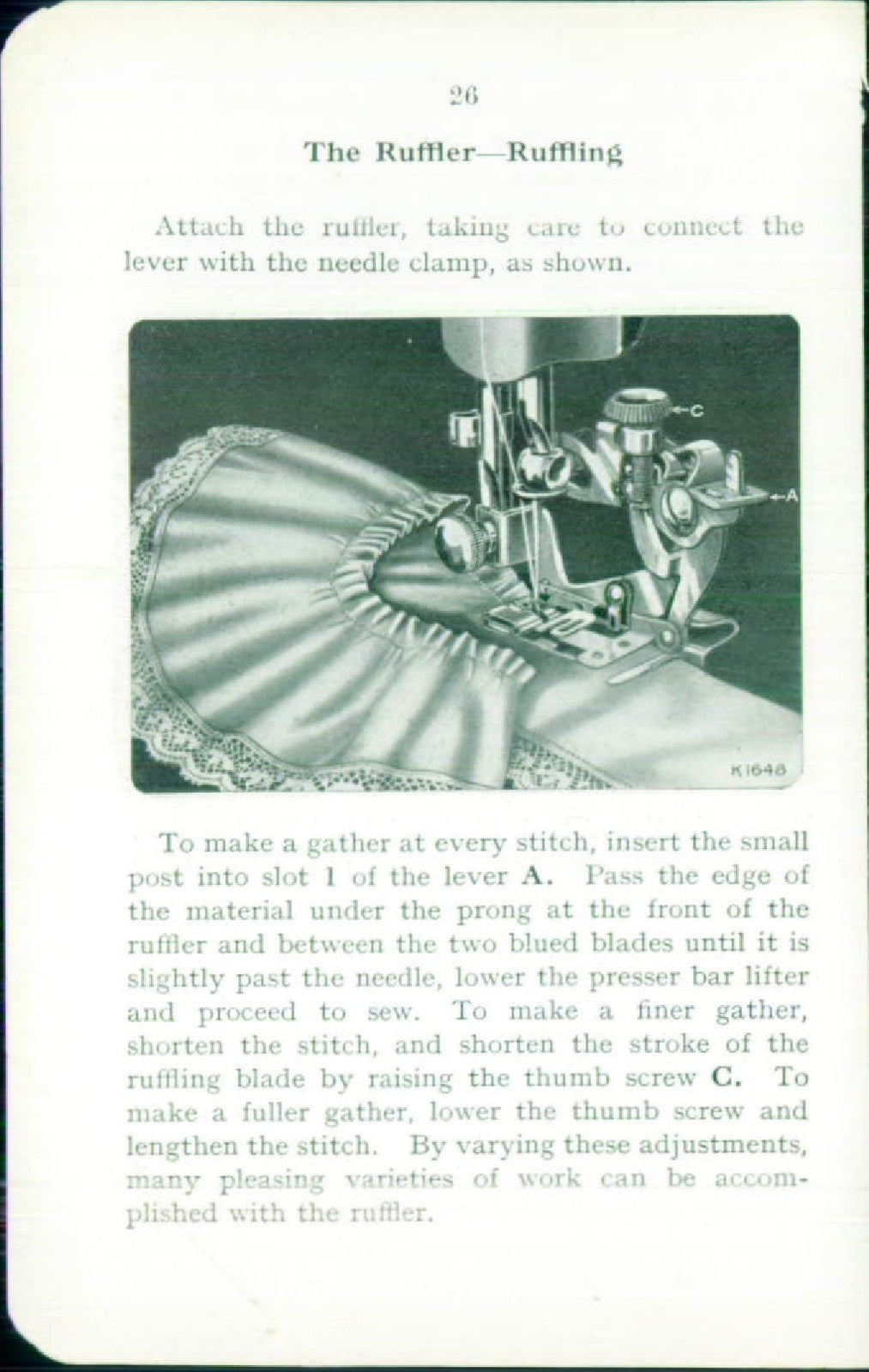 SINGER 15K80 Sewing Machine Instructions Manual - WIRE BOUND - TOUGH COVERS