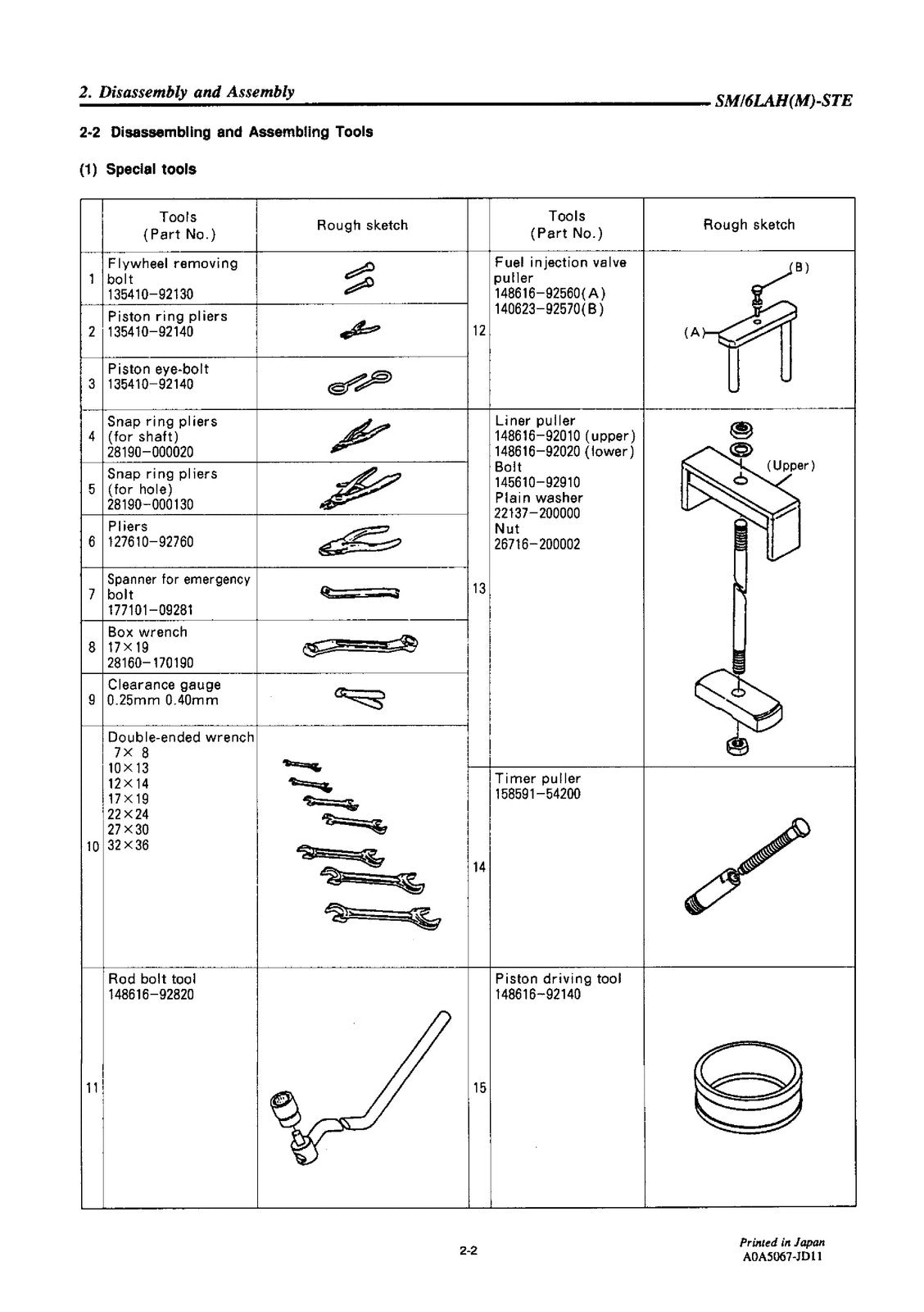 YANMAR 6LAHM-STE Diesel Engine Service Manual - BOUND - COVERS - XL FOLDOUTS