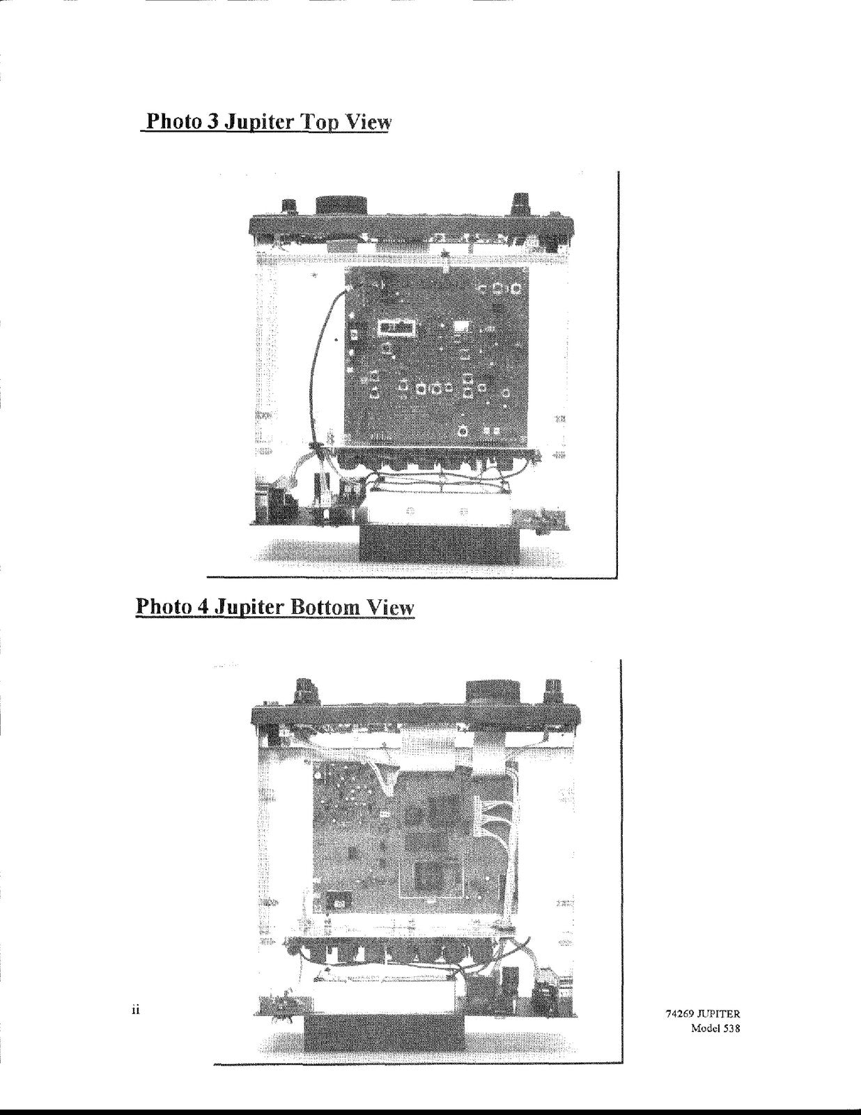 TEN TEC Jupiter 538 User Manual - STEEL WIRE BOUND - PROTECTIVE COVERS