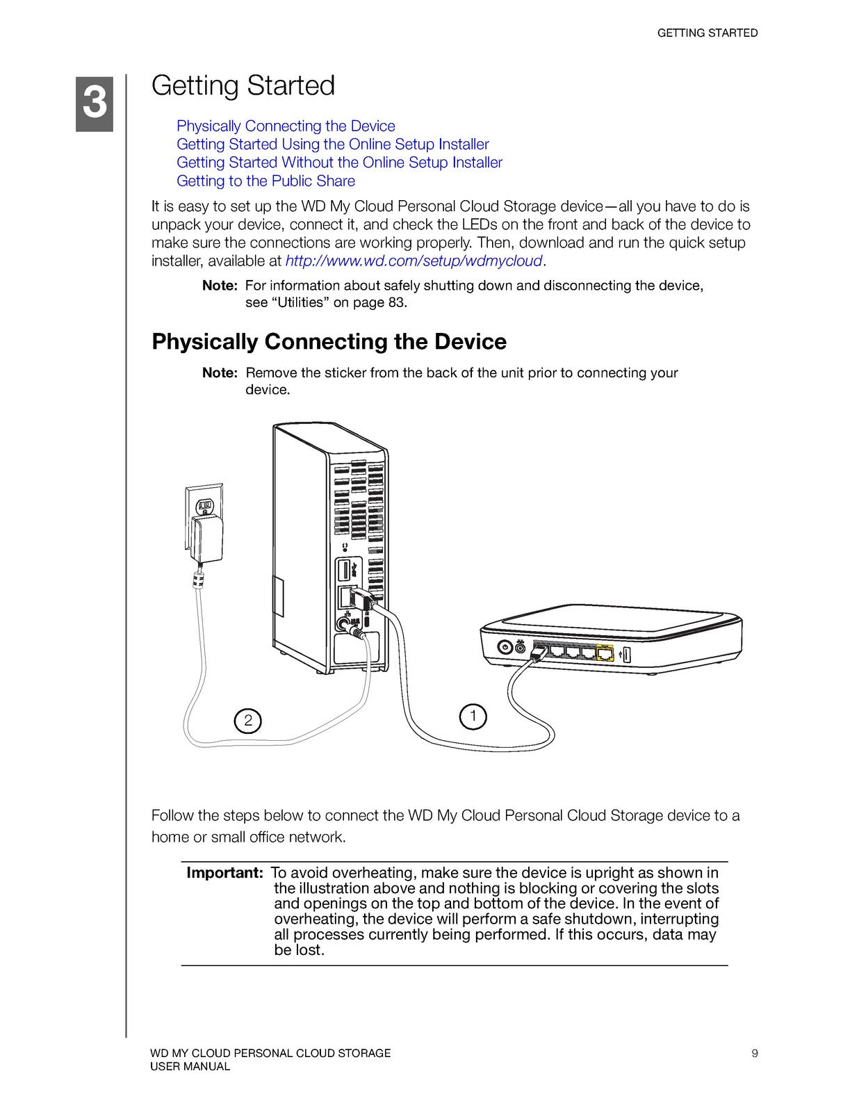 WD My Cloud Personal Cloud Storage User Manual - STEEL WIRE BOUND - TOUGH COVERS