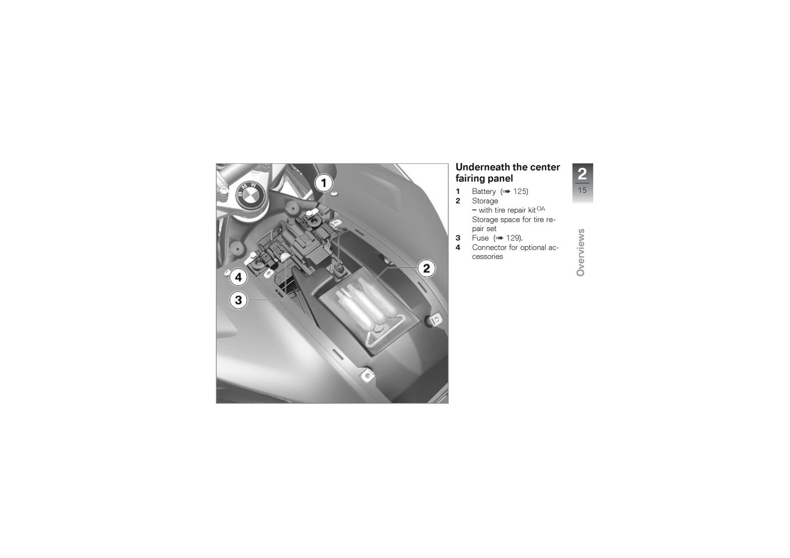 BMW F 800 R Riders Manual 2017 - STEEL WIRE BOUND - PROTECTIVE COVERS