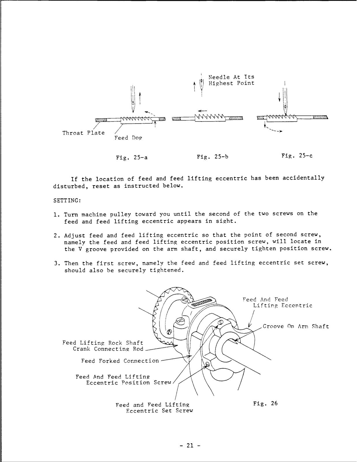 SINGER 20U Sewing Machine Service Manual - STEEL WIRE BOUND - PROTECTIVE COVERS
