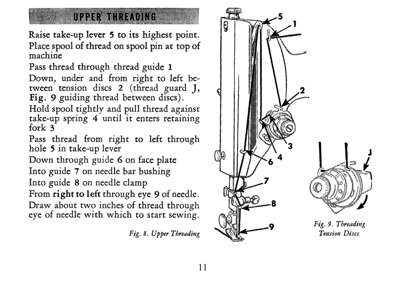 SINGER 201 Sewing Machine Instructions For Using Manual 1957 - WIRE BOUND